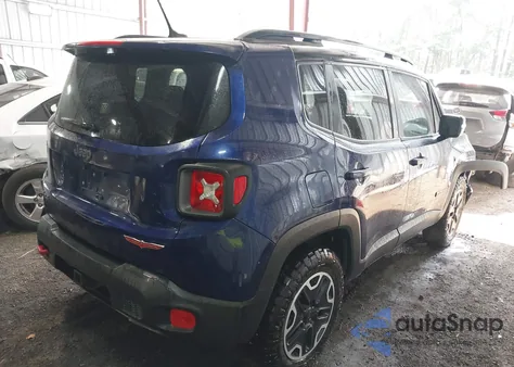 2017 Jeep Renegade Trailhawk 4X4 из США, поврежденный, VIN ZACCJBCB5HPE71165